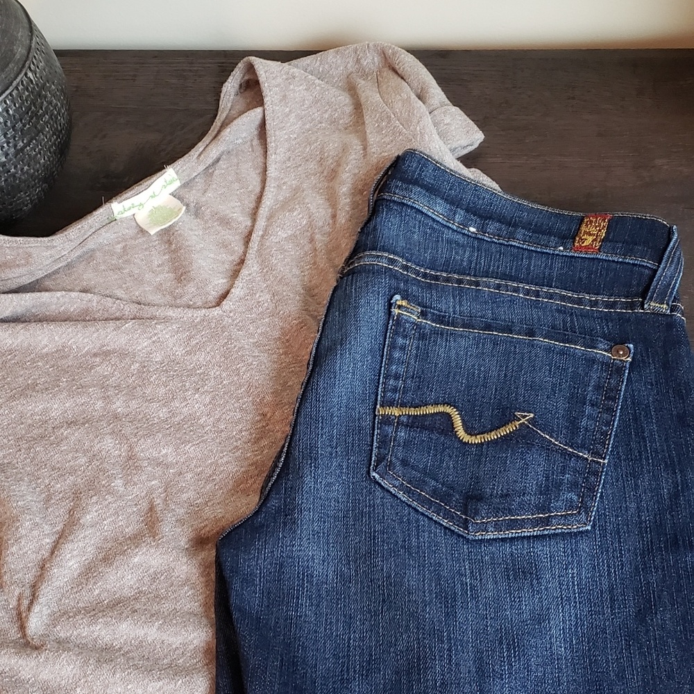 7 for all Mankind Bootcut Jeans 26